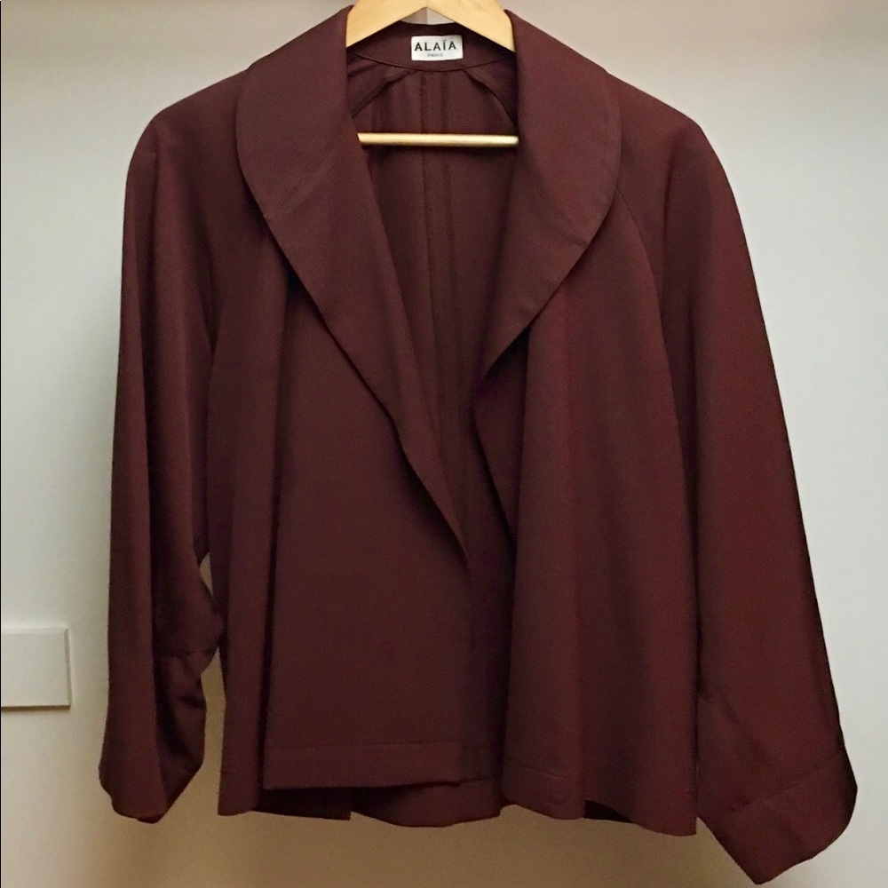 vintage alaïa blazer